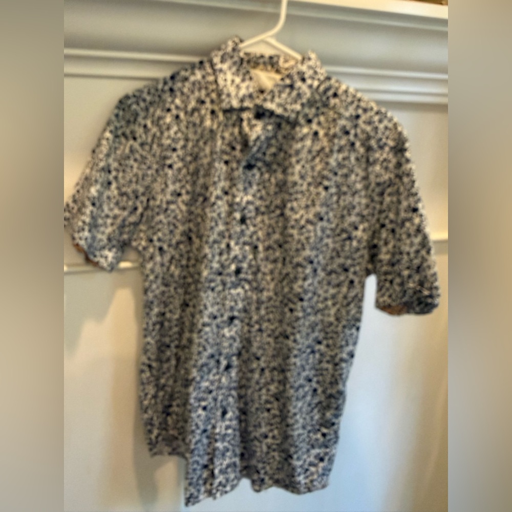 Robert Graham Black and White Patterned Shirt
